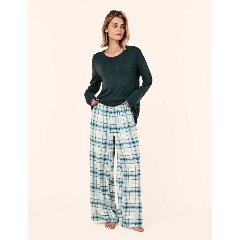 Papinelle Comfy Plaid Full Length Pant image number 3
